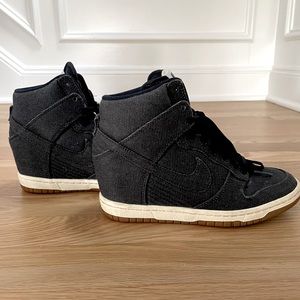 Nike Women’s Dunk Sky Hi - Denim Obsidian - Size 6